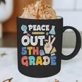 Peace Out 5th Grade Fifth Grade Graduation T-Shirt Graphic Print Coffee Mug