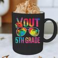 Peace Out 5th Grade Tie Dye Graduation Last Day Of School Graphic Print Coffee Mug