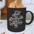 Phd Aunt Shirt Doctorate Graduations Doctoral Graphic Print Coffee Mug