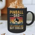 Pinball Dad Like Regular Dad But Cooler Father's Day Graphic Print Coffee Mug
