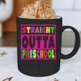 Pink STRAIGHT OUTTA Preschool PRE-K Graduation Graphic Print Coffee Mug