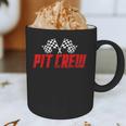 Pit Crew Family Racing Birthday Race Car For Dad Mom Kids Graphic Print Coffee Mug