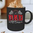 Pit Crew Race Car Racing Dad Family Birthday Party Graphic Print Coffee Mug