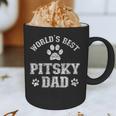 Pitsky Dog Dad World's Best Pitsky Daddy Men Women Girls Kids Graphic Print Coffee Mug