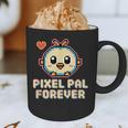 Pixel Art Pet Y2K Retro Vintage Digital Nostalgia Y2K Tech Graphic Print Coffee Mug