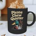 Please Chew Quieter Introvert Duck Lover Graphic Print Coffee Mug Please Chew Quieter Introvert Duck Lover Graphic Print Coffee Mug