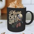 Please Chew Quieter Introverts Casual Everyday Graphic Print Coffee Mug Please Chew Quieter Introverts Casual Everyday Graphic Print Coffee Mug