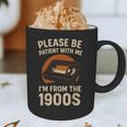 Please Be Patient I'm From The 1900s – Vintage Tape Graphic Print Coffee Mug