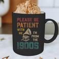 Please Be Patient With Me I'm From The 1900s Cool Gramophone Graphic Print Coffee Mug