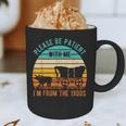 PLEASE BE PATIENT I'M FROM THE 1900s Vintage 1900s 90s Graphic Print Coffee Mug
