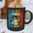 Pregnancy Announcement Dad Level Unlocked New Daddy Father Graphic Print Coffee Mug