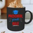 Preschooler Graduation Grad Cap Preschool Grads Rule Graphic Print Coffee Mug