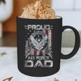 Proud Air Force Dad Shirt Military Family Fathers Day Graphic Print Coffee Mug