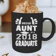 Proud Aunt Of A 2018 Graduate Senior Graduation School Shirt Graphic Print Coffee Mug