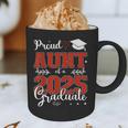 Proud Aunt Of a Class Of 2025 Graduate For Graduation Graphic Print Coffee Mug