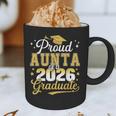 Proud Aunta Of a Class Of 2026 Graduate Senior Graduation Graphic Print Coffee Mug