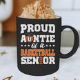 Proud Auntie Of a Basketball Senior 2026 Graduation Gifts Graphic Print Coffee Mug