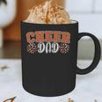 Proud Cheer Dad My Favorite Cheerleader Calls Me Dad Orange Graphic Print Coffee Mug