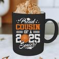 Proud Cousin Of A 2025 Senior Basketball Graduation Graphic Print Coffee Mug
