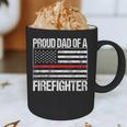 Proud Dad Of a Firefighter Fireman Parent Graphic Print Coffee Mug