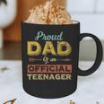 Proud Dad Of An Official Teenager 13th Birthday Son Daughter Graphic Print Coffee Mug
