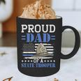 Proud Dad Of A State Trooper Police Officer Graduation Graphic Print Coffee Mug