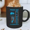 Proud Dad Of A T1D Warrior Type 1 Diabetes Awareness Graphic Print Coffee Mug