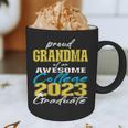Proud Grandma Of 2023 College Graduate Family 23 Graduation Graphic Print Coffee Mug