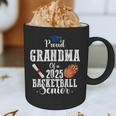 Proud Grandma Of 2025 Basketball Senior Graduation Day Graphic Print Coffee Mug