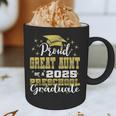 Proud Great Aunt Of Preschool Graduate 2025 Graduation Graphic Print Coffee Mug