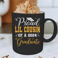 Proud Lil Cousin Of A Class 2024 Graduate Senior Graduation Graphic Print Coffee Mug
