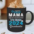 Proud Mama Of 5th Grade Graduate 2024 Elementary Graduation Graphic Print Coffee Mug