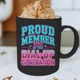 Proud Member Of The Dial Up Club Tech Nostalgia Top Graphic Print Coffee Mug