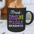 Proud Mom Of a 2022 Graduate Matching Tie Dye Graduation Graphic Print Coffee Mug