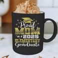 Proud Mom Of 5th Grade Graduate 2025 Elementary Graduation Graphic Print Coffee Mug