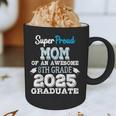 Proud MOM Of A 8th Grade Graduate 2025 Elementary Graduation Graphic Print Coffee Mug