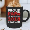 Proud Papa Of A Class Of 2018 Graduate Shirt Graduation Graphic Print Coffee Mug