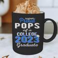 Proud Pops Of 2023 College Graduate Family 23 Graduation Graphic Print Coffee Mug