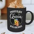 Proud Queen PhD Doctorate Degree Graduation Woman Girl Graphic Print Coffee Mug