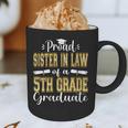 Proud Sister In Law Of 5th Grade Graduate 2023 Graduation Graphic Print Coffee Mug