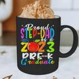 Proud Step-Dad Of 2023 Pre-K Graduate Fathers Day Graduation Graphic Print Coffee Mug