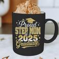 Proud Step Mom Of A Class Of 2025 Graduate Senior Graduation Graphic Print Coffee Mug