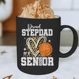 Proud Stepdad Of A 2026 Senior Basketball Graduation Leopard Graphic Print Coffee Mug