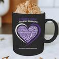 Purple In Memory Of My Grandpa Pancreatic Cancer Awareness Graphic Print Coffee Mug
