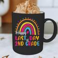 Rainbow Last Day Of 2nd Grade Teacher Student Graduation For Men Women Kids Graphic Print Coffee Mug