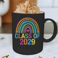 Rainbow Senior 2029 Shirt Class Of 2029 Cute Graduation Graphic Print Coffee Mug
