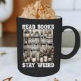 Read Books Stay Weird Introvert Book Lover Book Graphic Print Coffee Mug