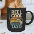 Reel Cool Dad Fathers Day Fishing Outdoors Graphic Print Coffee Mug