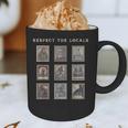 Respect The Locals Cryptid Mothman Hiking Bigfoot Introverts Graphic Print Coffee Mug