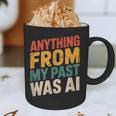 Retro AI Nostalgia Quote Distressed Vintage Graphic Print Coffee Mug